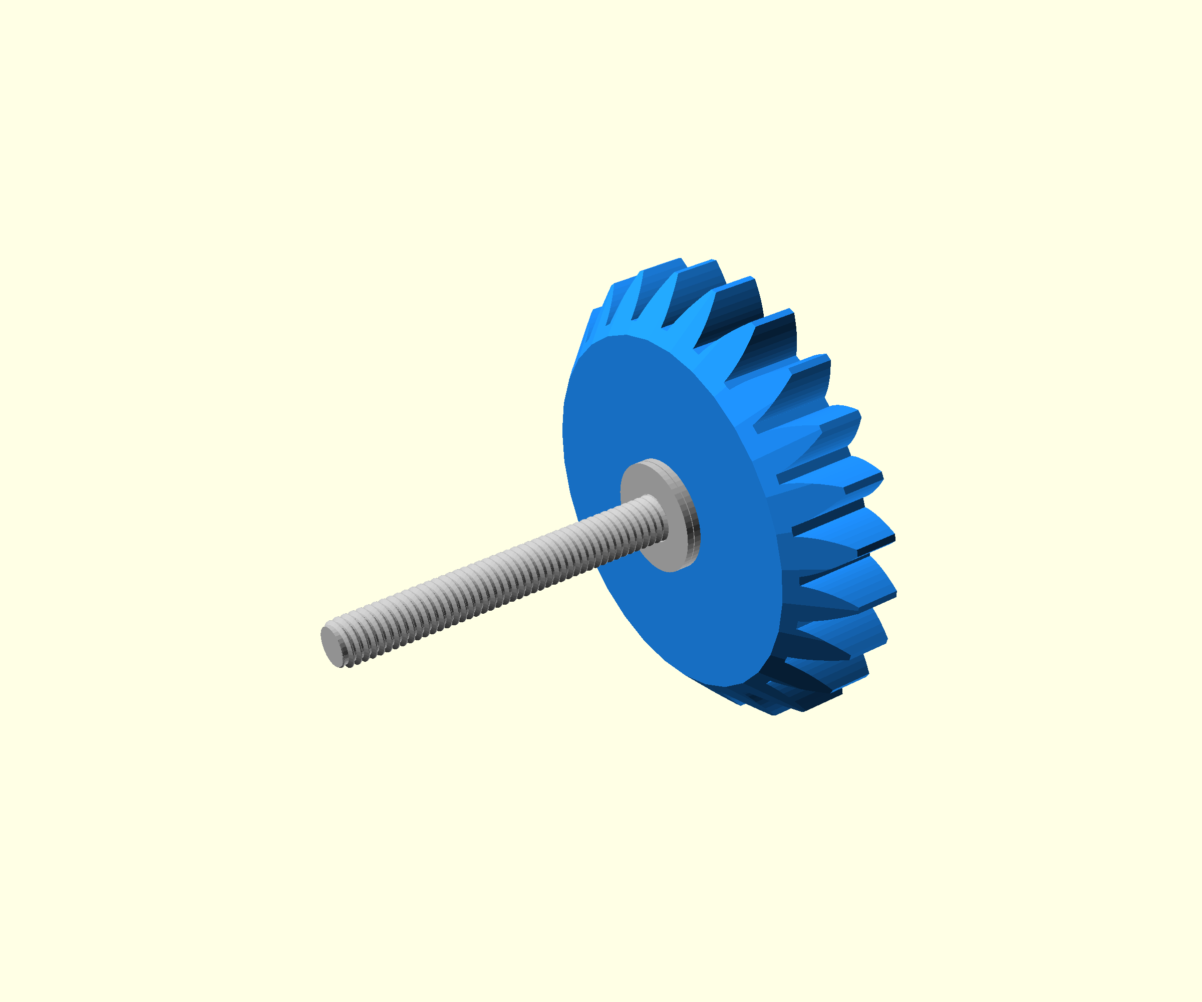 add washers to leadscrew 2