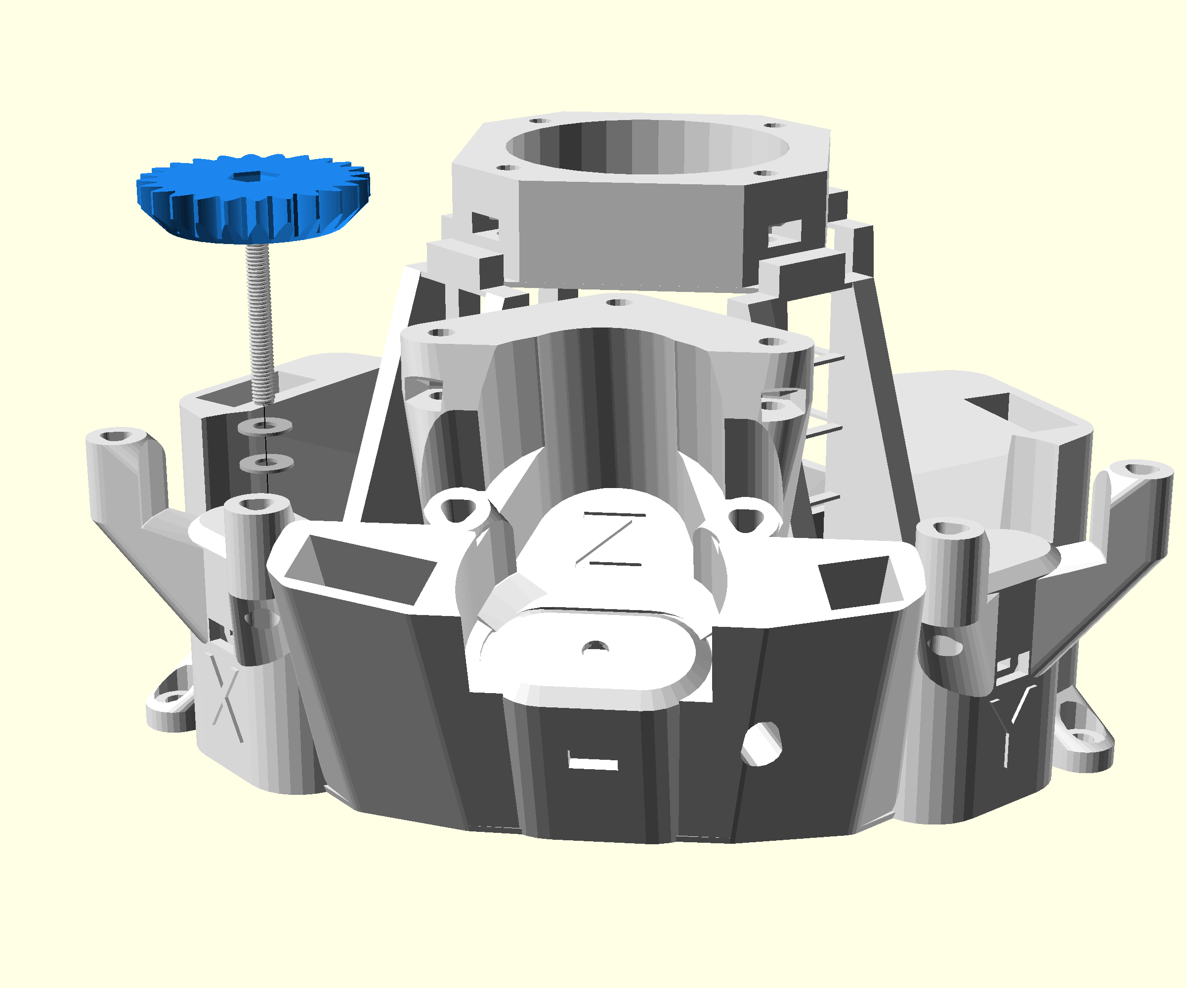 Gear attachment exploded