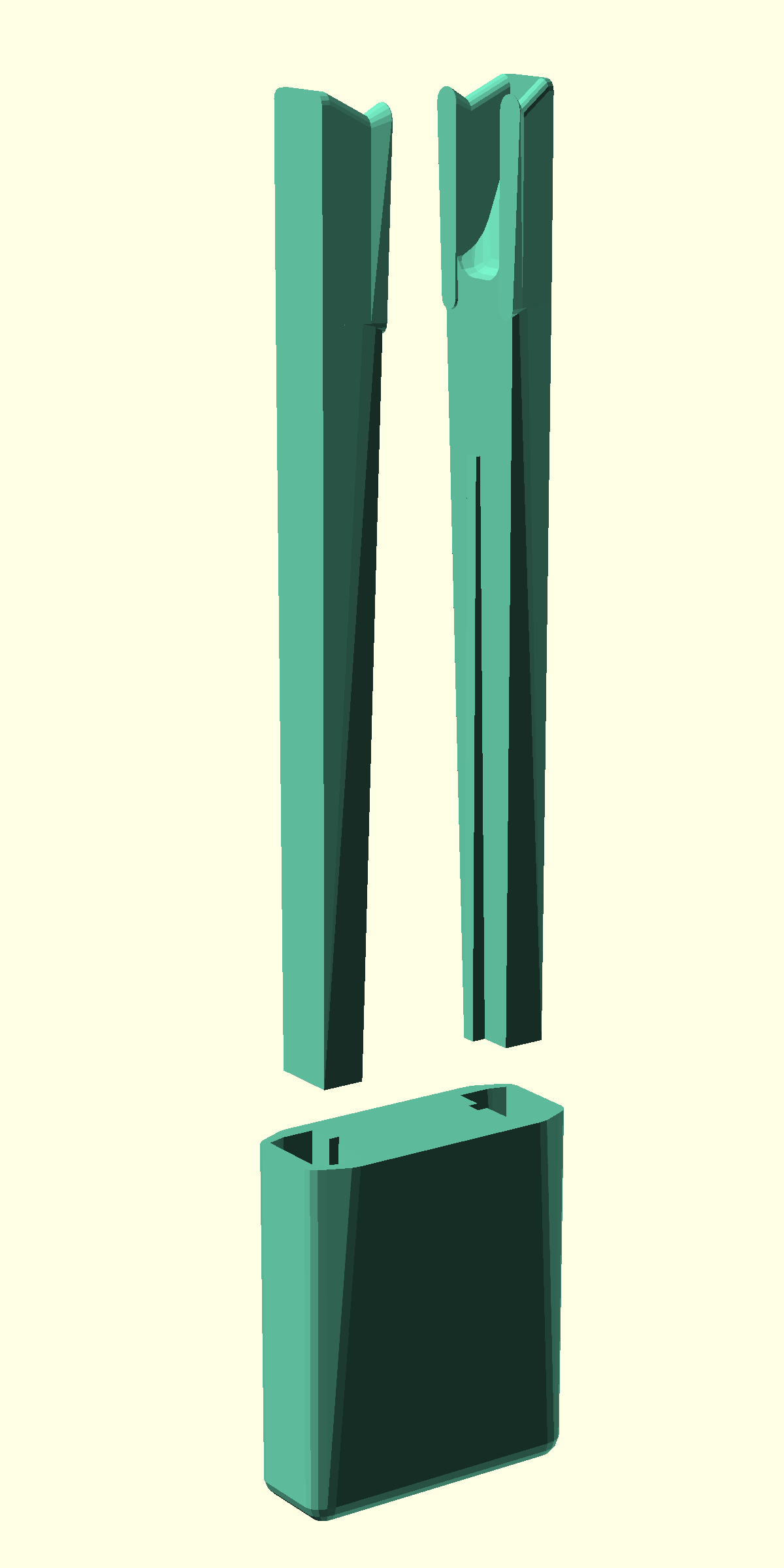 The band tool arms and holder